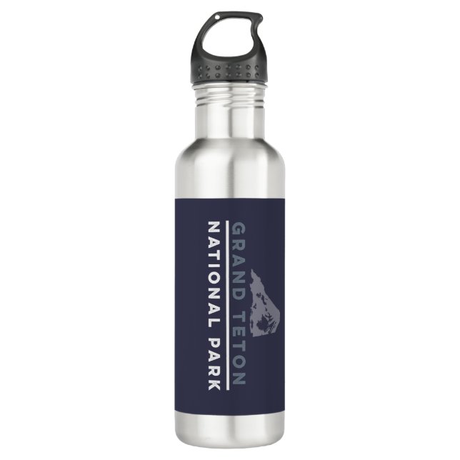 Grand Teton National Park 710 Ml Water Bottle (Front)
