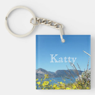 Grand Teton National Park and name key chain