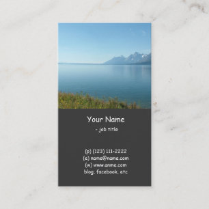 Grand Teton National Park Business Card