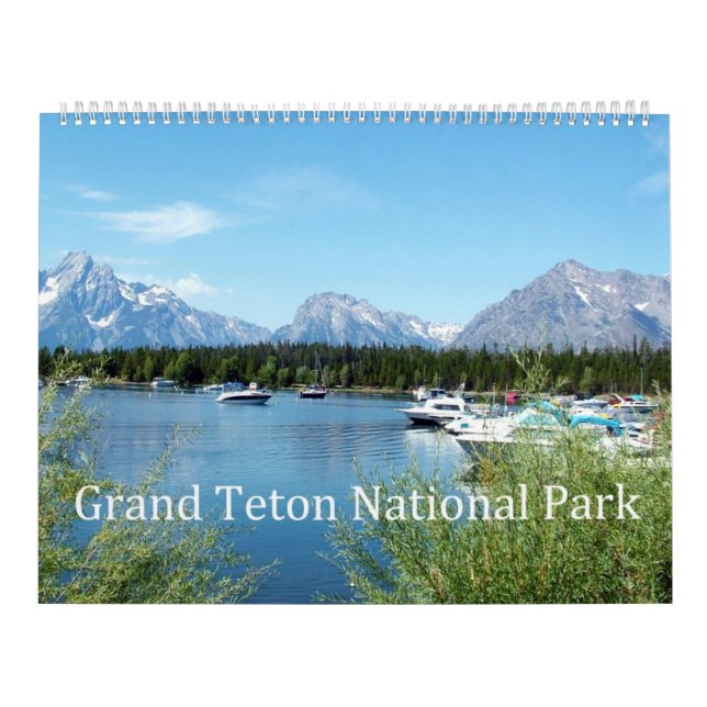Grand Teton National Park Calendar (Cover)
