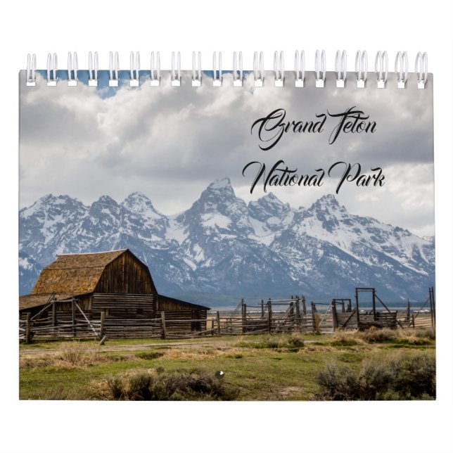 Grand Teton National Park Calendar (Cover)