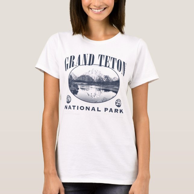 Grand Teton National Park Classic  T-Shirt (Front)