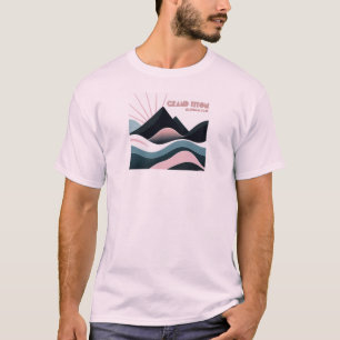 Grand Teton National Park Coloured Hills T-Shirt