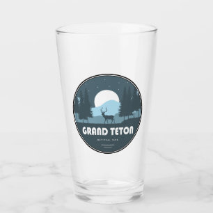 Grand Teton National Park Deer Glass
