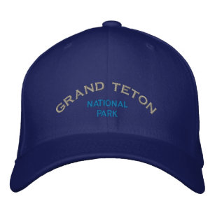 Grand Teton National Park Embroidered Hat