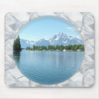 Grand Teton national park in frame Mouse Pad
