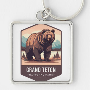 GRAND TETON NATIONAL PARK KEYCHAIN