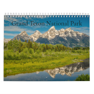 Grand Teton National Park Landscape Calendar