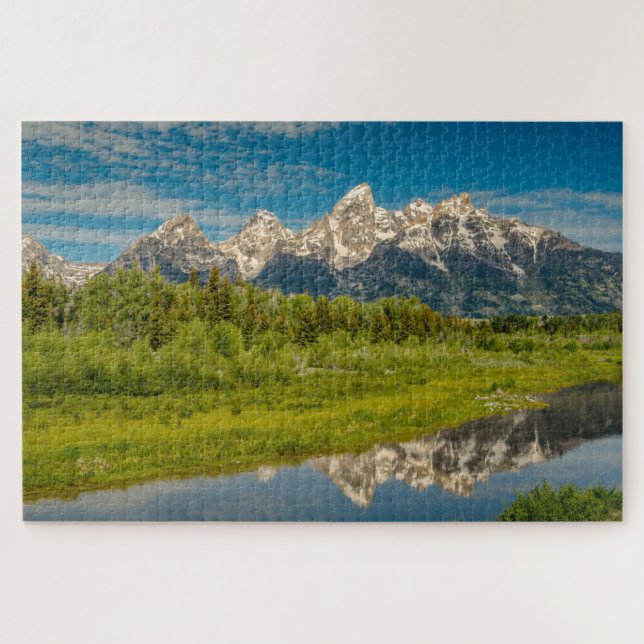 Grand Teton National Park Landscape Jigsaw Puzzle (Horizontal)
