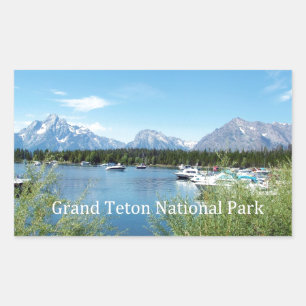 Grand Teton National Park landscape photography. Sticker