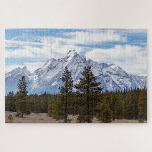 Grand Teton National Park Mountains Jigsaw Puzzle