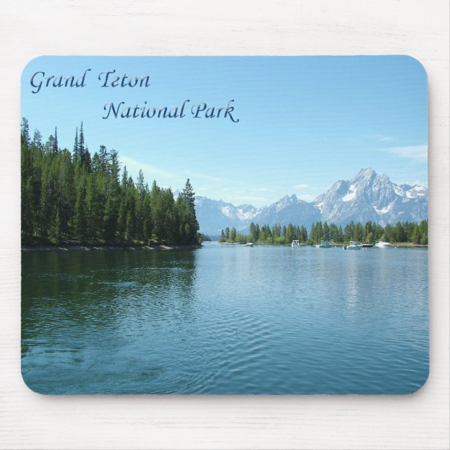 Grand Teton National Park Mouse Pad (Front)