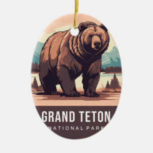 GRAND TETON NATIONAL PARK ORNAMENT