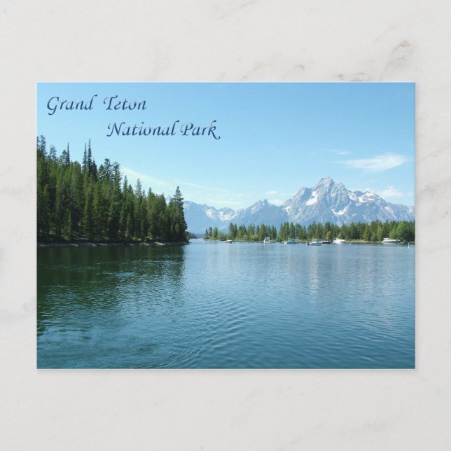 Grand Teton National Park Postcard (Front)