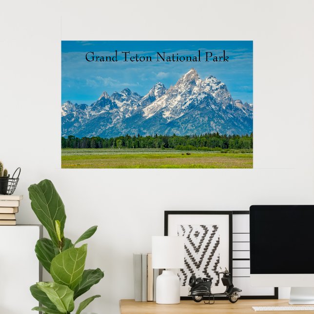 Grand Teton National Park Poster (Home Office)