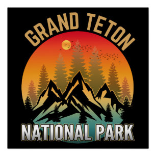 Grand Teton National Park Poster