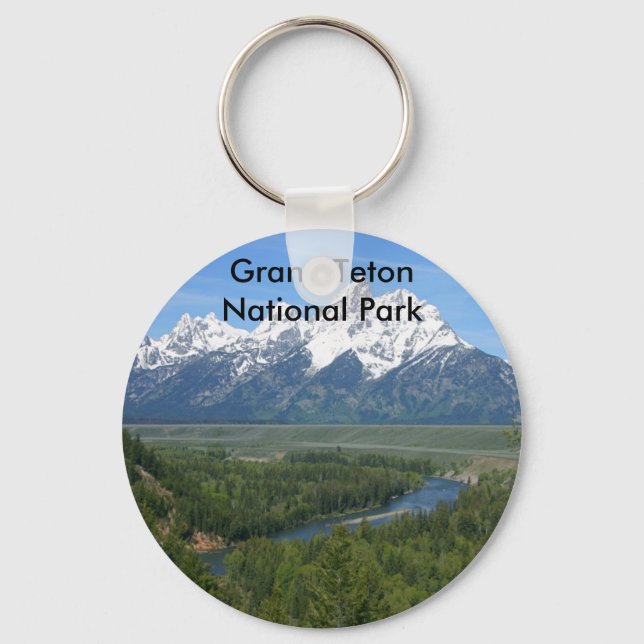 Grand Teton National Park Series 8 Keychain (Front)
