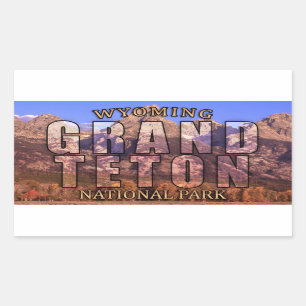 Grand Teton National Park Stickers