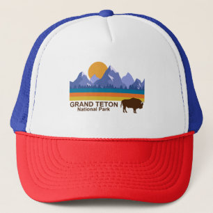GRAND TETON NATIONAL PARK TRUCKER HAT