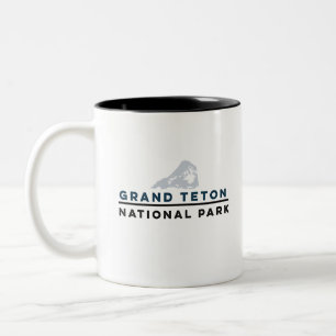 Grand Teton National Park Two-Tone Coffee Mug