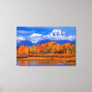Grand Teton National Park   Wyoming Canvas Print