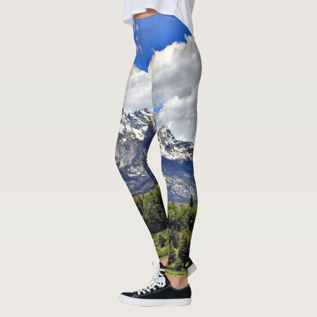 Grand Teton National Park, Wyoming Leggings (Left)