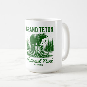 Grand Teton National Park Wyoming Outdoor Nature Coffee Mug
