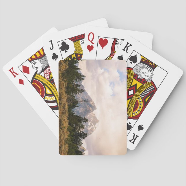 Grand Teton National Park, Wyoming Playing Cards (Back)