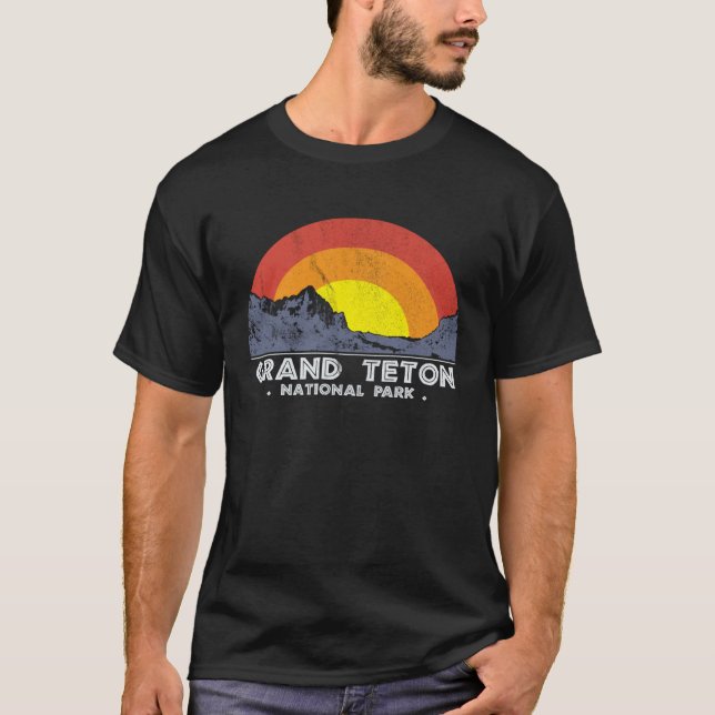 Grand Teton National Park Wyoming T-Shirt (Front)