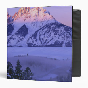GRAND TETON NATIONAL PARK, WYOMING. USA. Fog & Binder