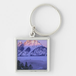 GRAND TETON NATIONAL PARK, WYOMING. USA. Fog & Keychain