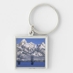 GRAND TETON NATIONAL PARK, WYOMING. USA. Fog & Keychain