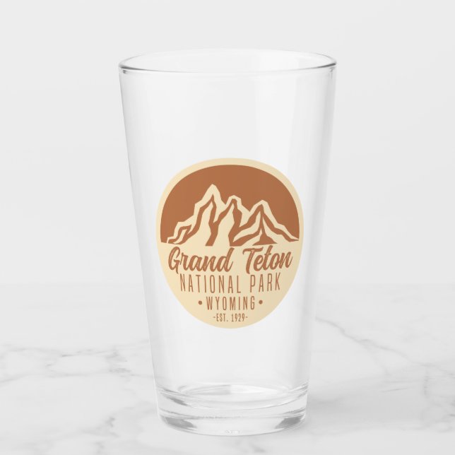 Grand Teton National Park Wyoming USA  Glass (Front)