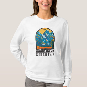 Grand Teton National Park Wyoming Vintage T-Shirt