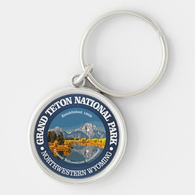 Grand Teton NP Keychain (Front)