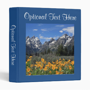 Grand Teton Springtime Souvenir Photo Binder