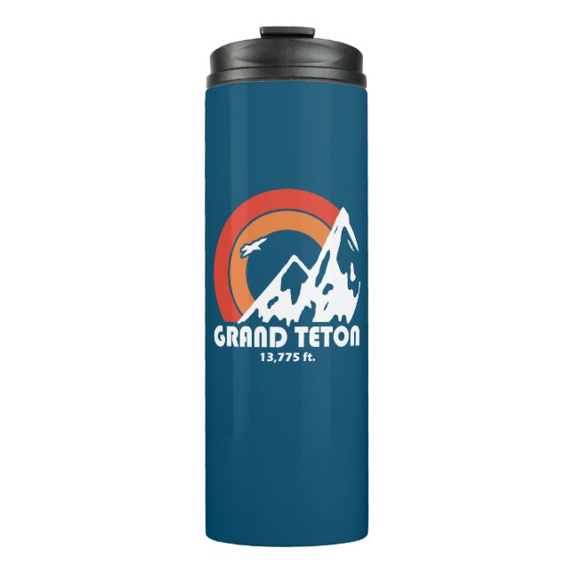 Grand Teton Sun Eagle Thermal Tumbler (Front)