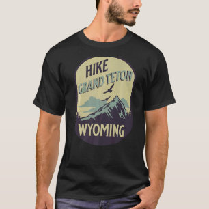 Grand Teton Wyoming Hike Mountain Outdoors T-Shirt