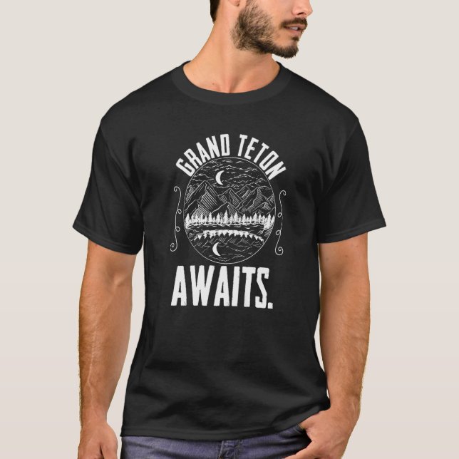 Grand Tetons Awaits Rocky Mountain National Park H T-Shirt (Front)