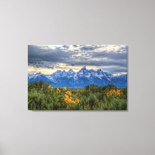 Grand Tetons Canvas Print