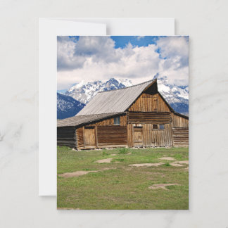 Grand Teton's, Jackson Hole Magnetic Invitation
