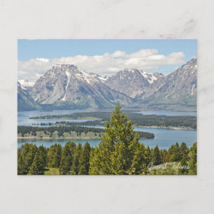 Grand Tetons National Park 2017 Calendar Postcard
