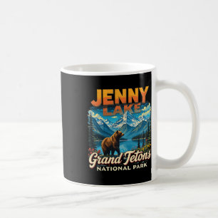 Grand Tetons National Park Jenny Lake Vintage Trip Coffee Mug