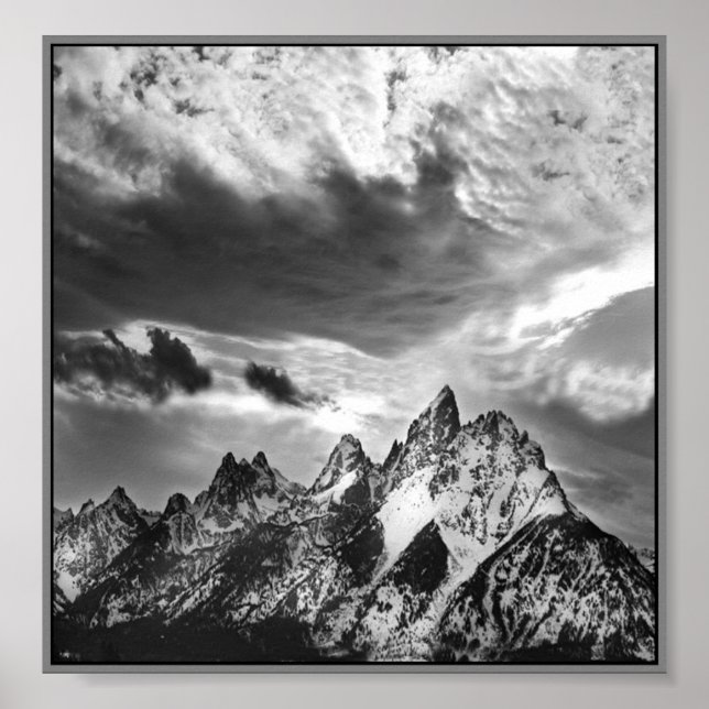 Grand Tetons Poster (Front)