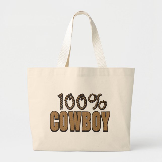Grand Tote Bag 100 % Cowboy (Devant)