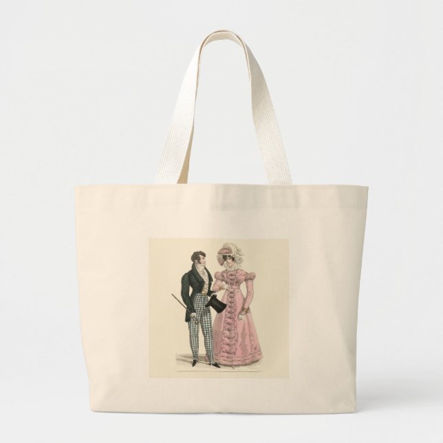 Grand Tote Bag 1823 Antique Homme Mariage Femme Mode (Devant)