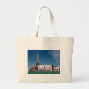 Grand Tote Bag 2 pour 1 Venise et Paris - Mixte up World