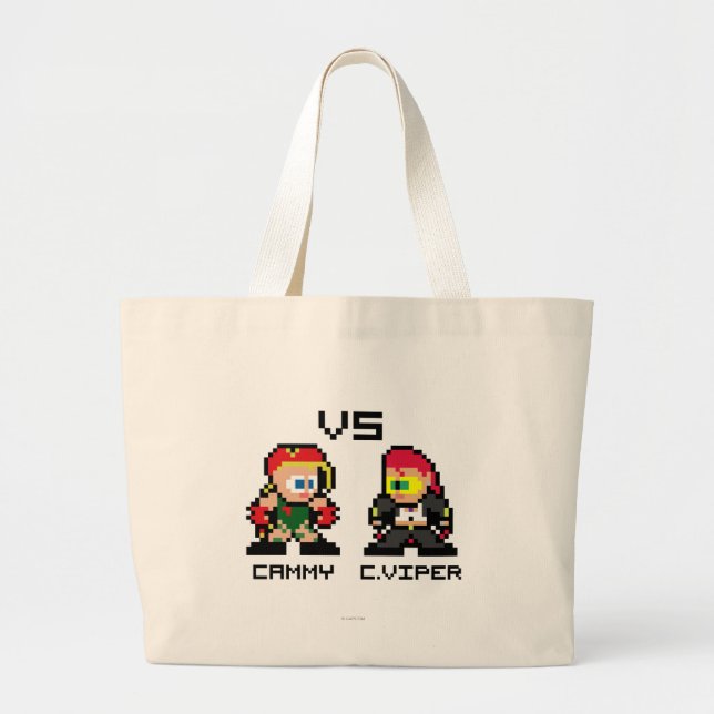 Grand Tote Bag 8bit Cammy CONTRE C.Viper (Devant)