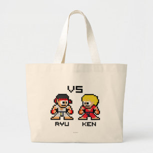Grand Tote Bag 8bit Ryu CONTRE Ken