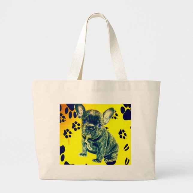 Grand Tote Bag à la français (Devant)